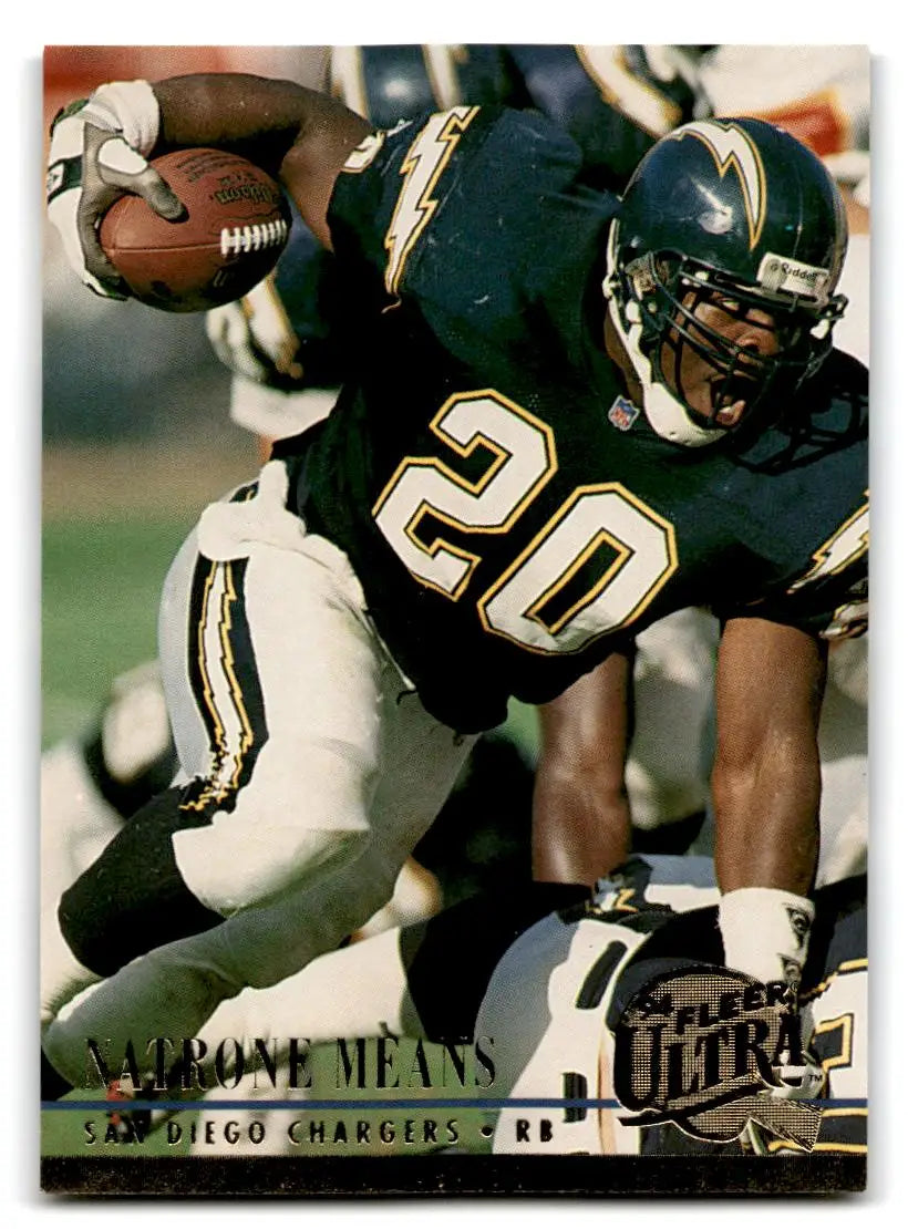 1994 Ultra #268 Natrone Means - Football Card Single