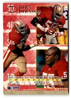 1994 Ultra #277 John Johnson - Football Card Single
