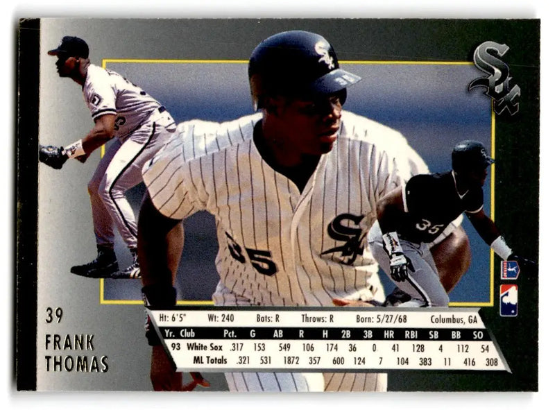 1994 Ultra #39 Frank Thomas - Baseball Card Single