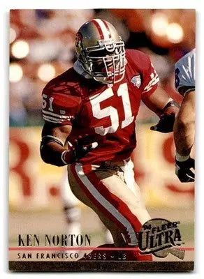 1994 Ultra #496 Ken Norton - Football Card Single
