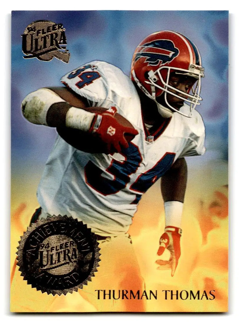 1994 Ultra #9 Thurman Thomas Ultra Achievement Awards - Football Card Single