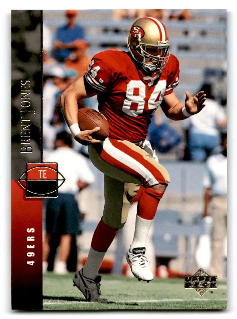 1994 Upper Deck #175 Brent Jones - Football Card Single