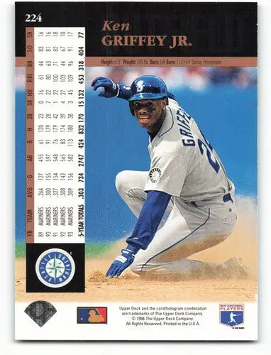 1994 Upper Deck #224 Ken Griffey Jr. NM Near Mint Mariners ID:83556 - Baseball Card Single