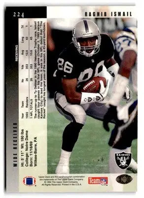 1994 Upper Deck #224 Raghib Ismail Electric - Football Card Single