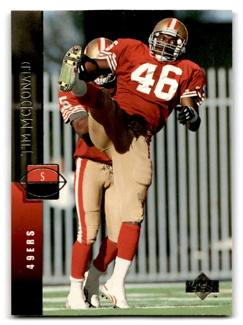 1994 Upper Deck #235 Tim McDonald - Football Card Single