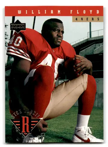 1994 Upper Deck #26 William Floyd NM-MT RC Rookie 49ers ID:68142 - Football Card Single