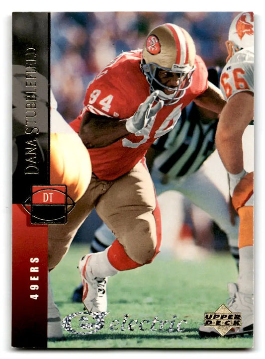 1994 Upper Deck #325 Dana Stubblefield Electric - Football Card Single