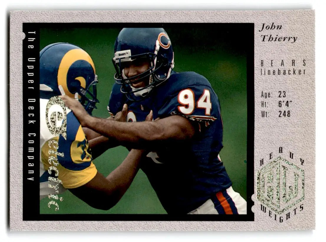 1994 Upper Deck #33 John Thierry Electric - Football Card Single