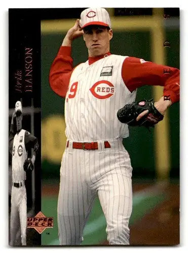 1994 Upper Deck #508 Erik Hanson Cincinnati Reds Baseball Cards EX/N ID:59499 - Baseball Card Single