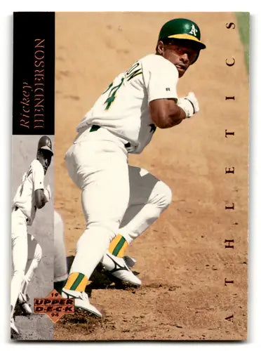 1994 Upper Deck #60 Rickey Henderson EX/NM Athletics ID:63363 - Baseball Card Single
