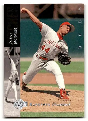 Original gloss John Roper Cincinnati baseball card from 1994 Upper Deck featuring Roper Cincinnati Reds
