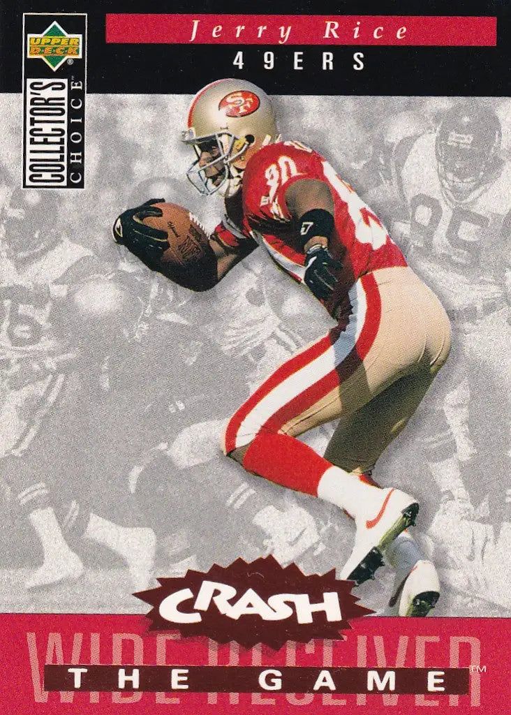 1994 UPPER DECK #C21 JERRY RICE CRASH THE GAME- SAN FRANCISCO 49ERS