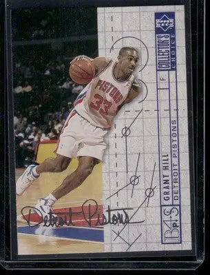 1994 Upper Deck Collector’s Choice Blueprint for Success Grant Hill #379 - Basketball Card Single