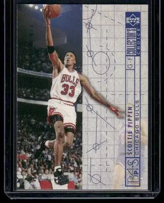 1994 Upper Deck Collector’s Choice Blueprint For Success Scottie Pippen #375 - Basketball Card Single