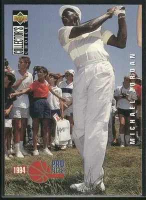 1994 Upper Deck Collector’s Choice Pro Files Michael Jordan #204 Basketball - Basketball Card Single