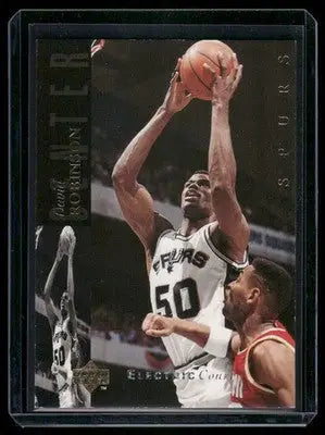 1994 Upper Deck David Robinson #177 Electric Court Basketball - Basketball Card Single
