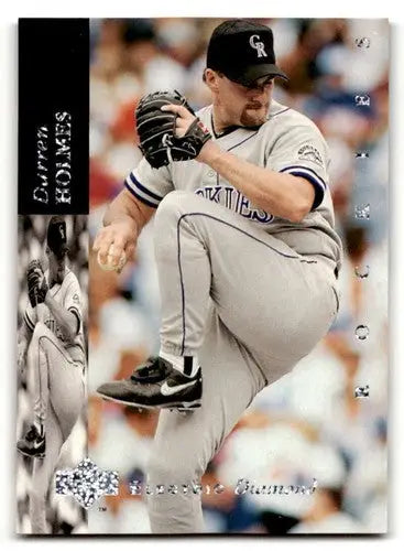 1994 Upper Deck Electric Diamond #128 Darren Holmes Colorado Rockies ID:59845 - Baseball Card Single