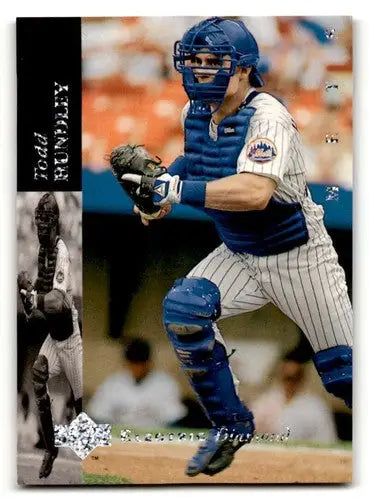 1994 Upper Deck Electric Diamond #242 Todd Hundley New York Mets Bas ID:59849 - Baseball Card Single