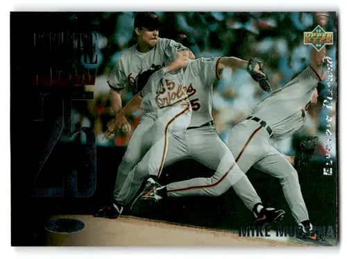 1994 Upper Deck Electric Diamond #44 Mike Mussina NM-MT Orioles FUT ID:23357