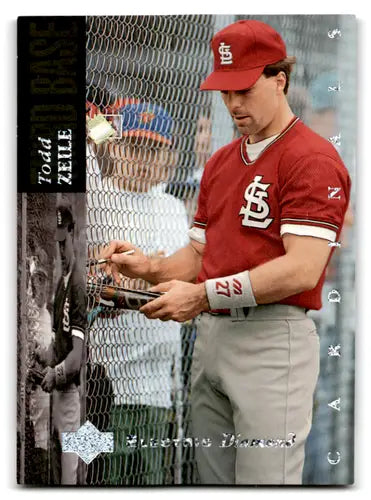 1994 Upper Deck Electric Diamond #444 Todd Zeile NM-MT Cardinals ID:70481 - Baseball Card Single