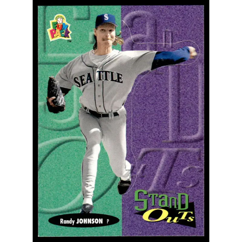 1994 Upper Deck Fun Pack #175 Randy Johnson EX/NM Seattle Mariners Baseball Card - Baseball Card Single