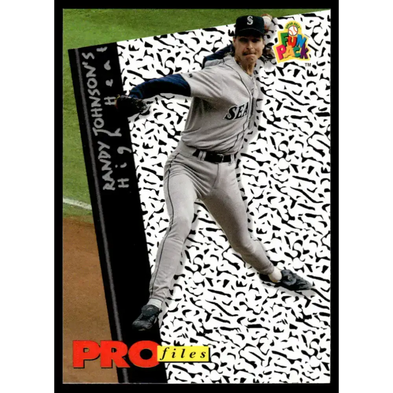 1994 Upper Deck Fun Pack #197 Randy Johnson EX/NM Seattle Mariners Baseball Card - Baseball Card Single