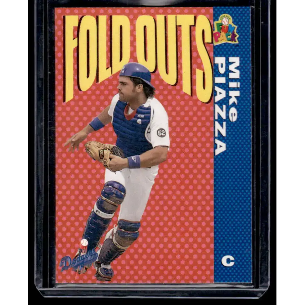 1994 Upper Deck Fun Pack #220 Mike Piazza EX/NM Los Angeles Dodgers Baseball Card - Baseball Card Single