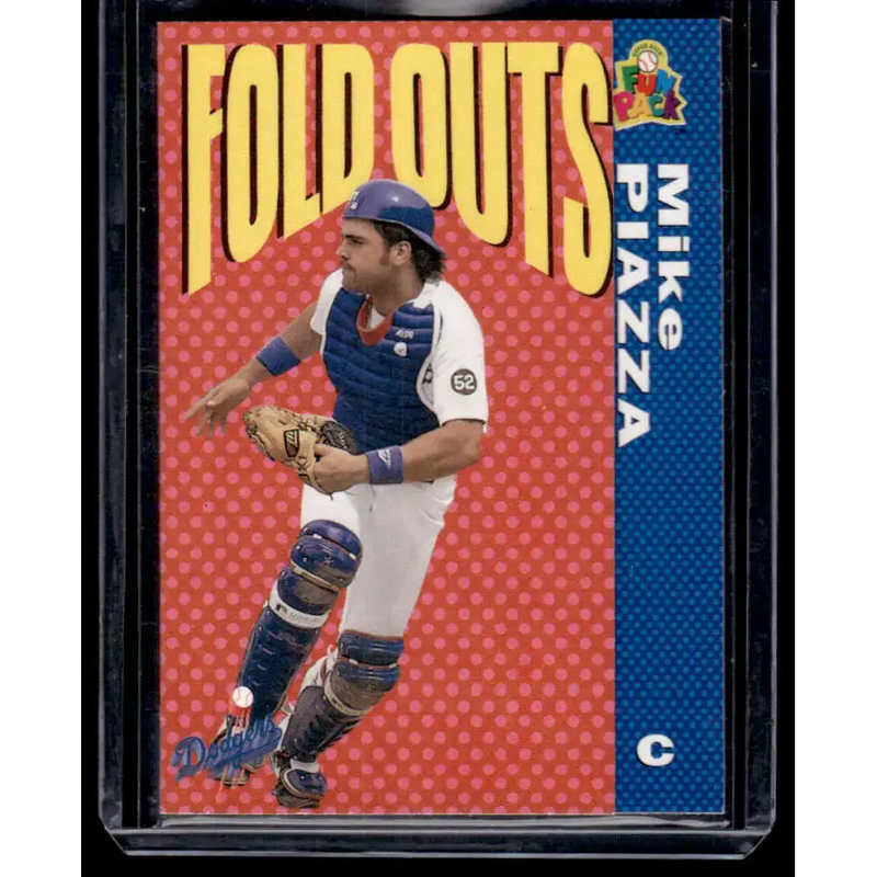 1994 Upper Deck Fun Pack #220 Mike Piazza EX/NM Los Angeles Dodgers Baseball Card - Baseball Card Single