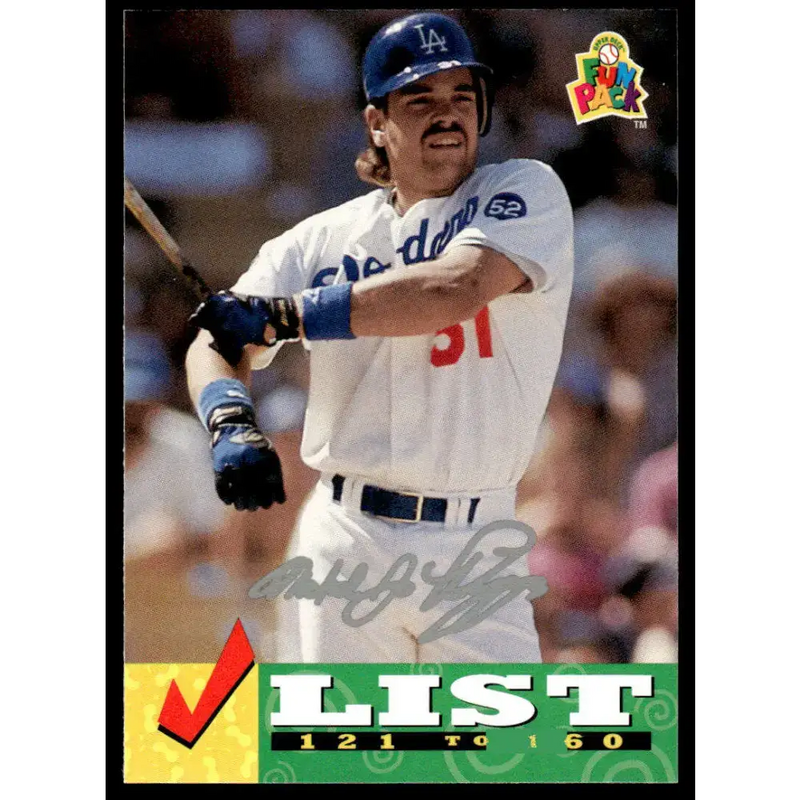 1994 Upper Deck Fun Pack #238 Mike Piazza EX/NM Los Angeles Dodgers Baseball Card - Baseball Card Single