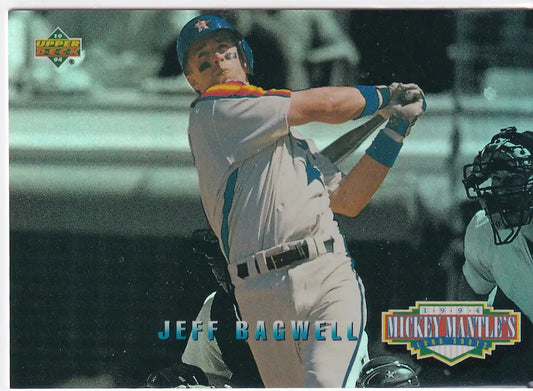 1994 UPPER DECK #MM1 JEFF BAGWELL MANTLE LONG SHOT- HOUSTON ASTROS - Baseball Card Single