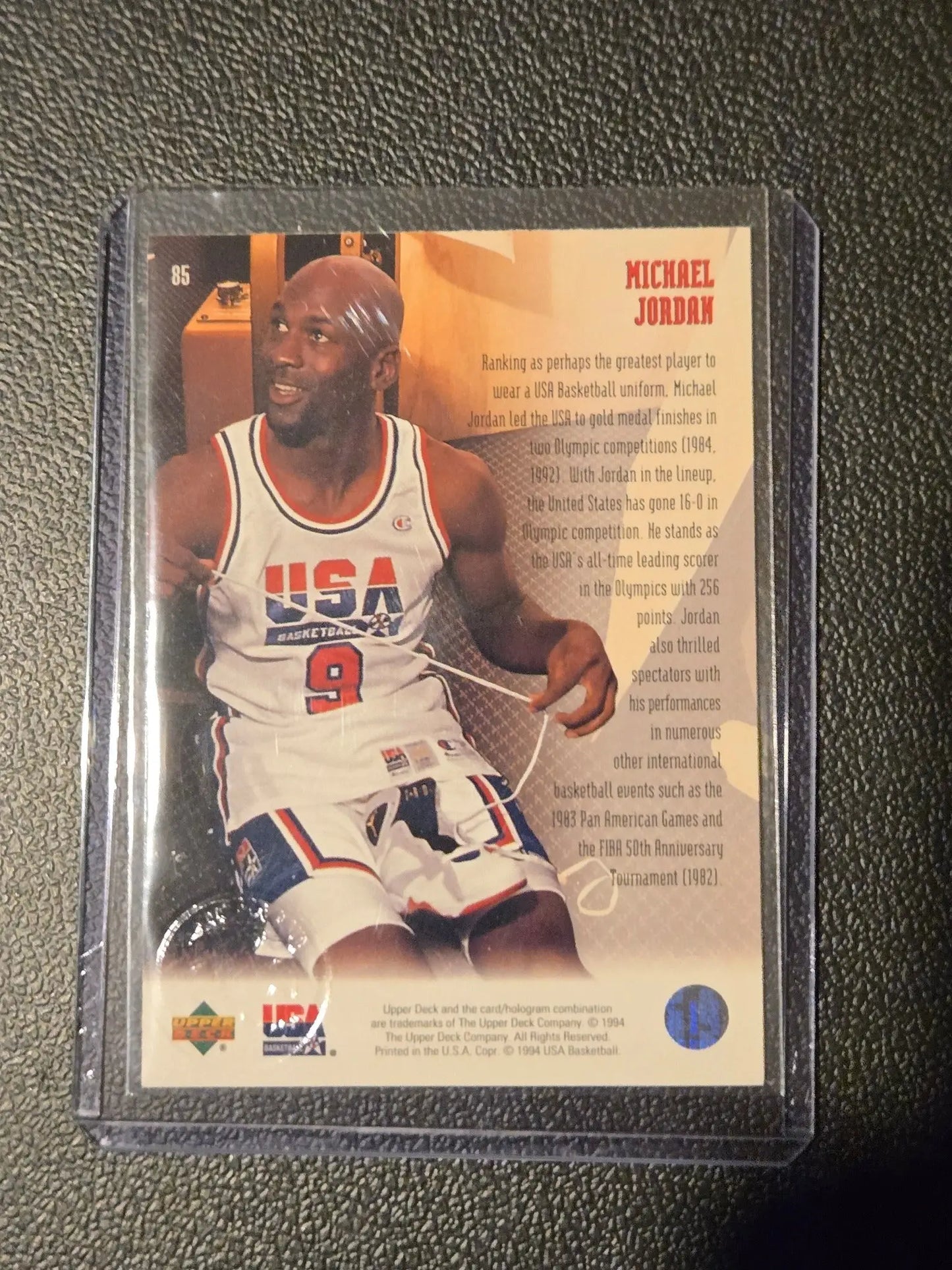 1994 Upper Deck USA #85 Michael Jordan - Basketball Card Single