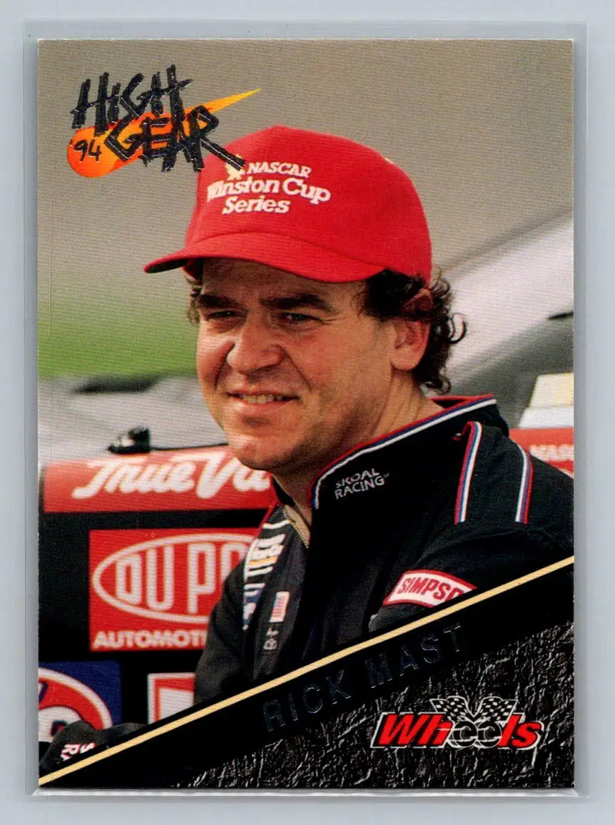 1994 Wheels High Gear #10 Rick Mast Precision Products Racing - Racing Card Single