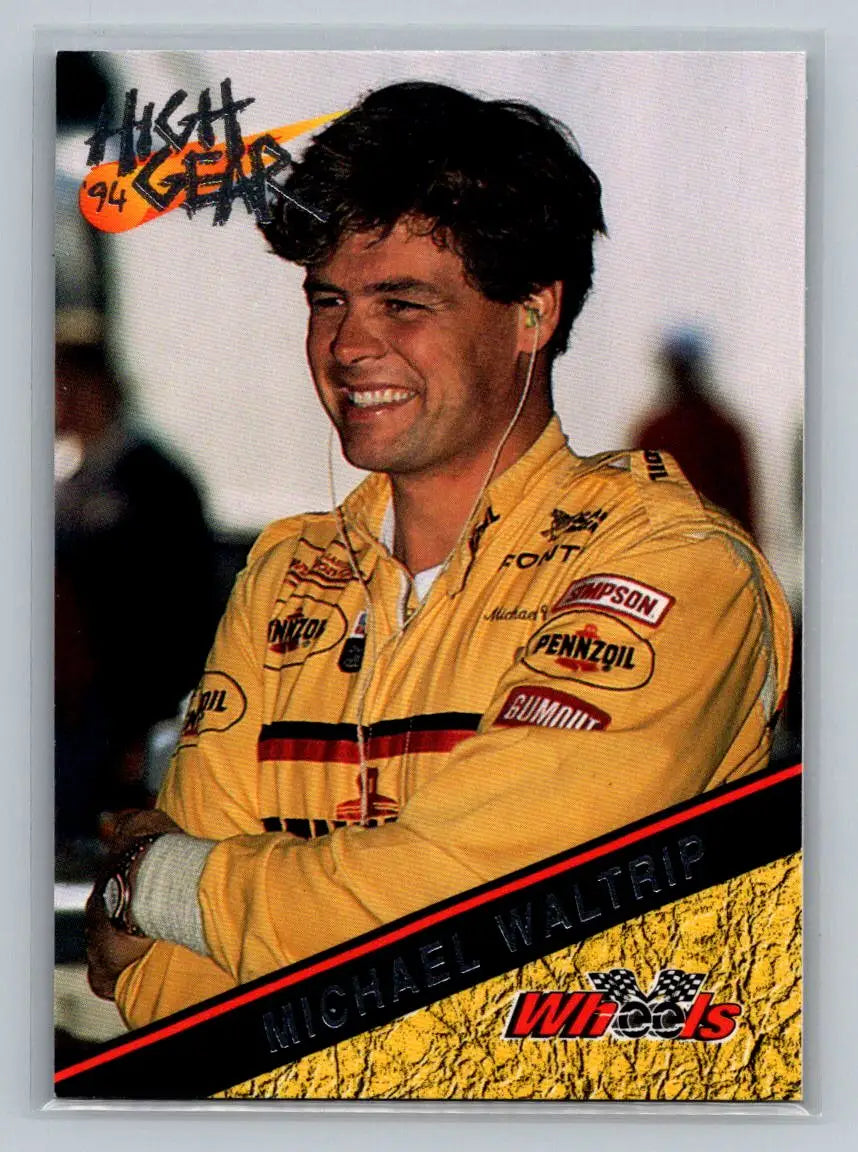 1994 Wheels High Gear #11 Michael Waltrip Bahari Racing - Racing Card Single