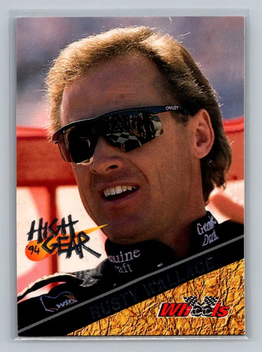 1994 Wheels High Gear #2 Rusty Wallace Penske Racing South - Racing Card Single