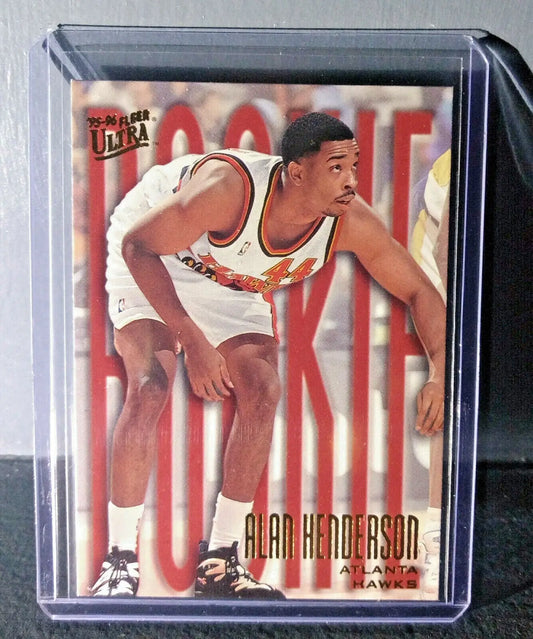 1995-96 Alan Henderson #275 Fleer Ultra Rookie Basketball Card