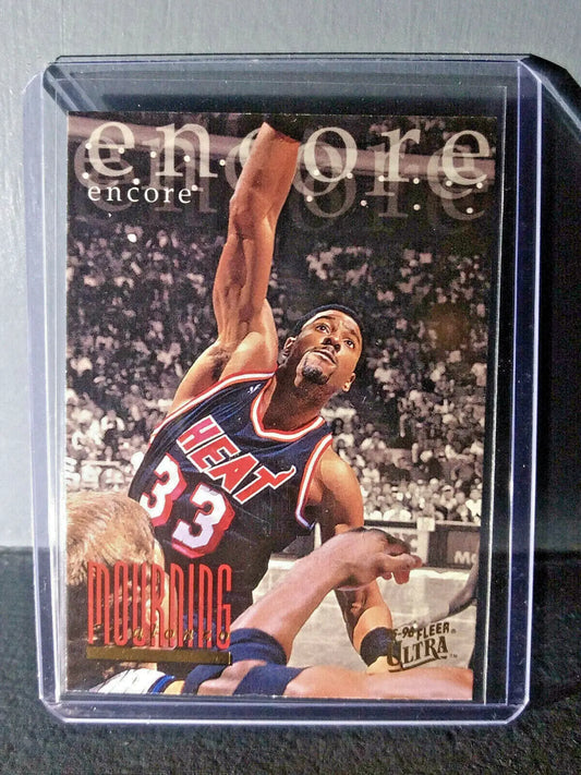 1995-96 Alonzo Mourning #326 Ultra Encore Basketball Card