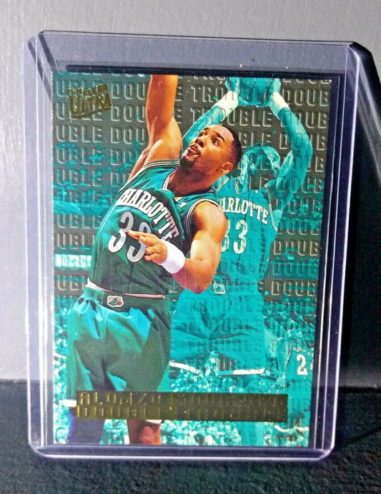 1995-96 Alonzo Mourning Fleer Ultra Double Trouble #4 Basketball Card - Basketball Card Single