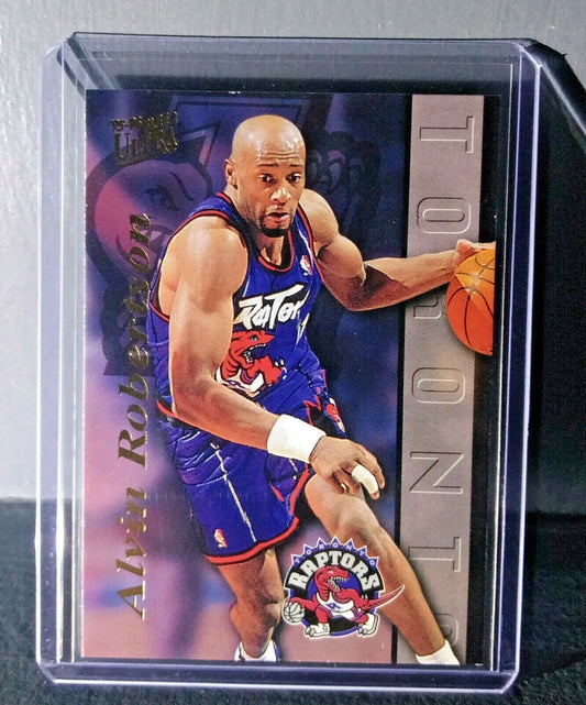 1995-96 Alvin Robertson Fleer Ultra #250 Raptors Expansion Team Basketball Card - Basketball Card Single