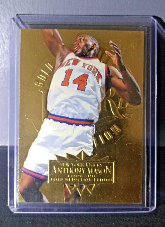 1995-96 Anthony Mason Fleer Ultra Gold Medallion #119 Basketball Card - Basketball Card Single