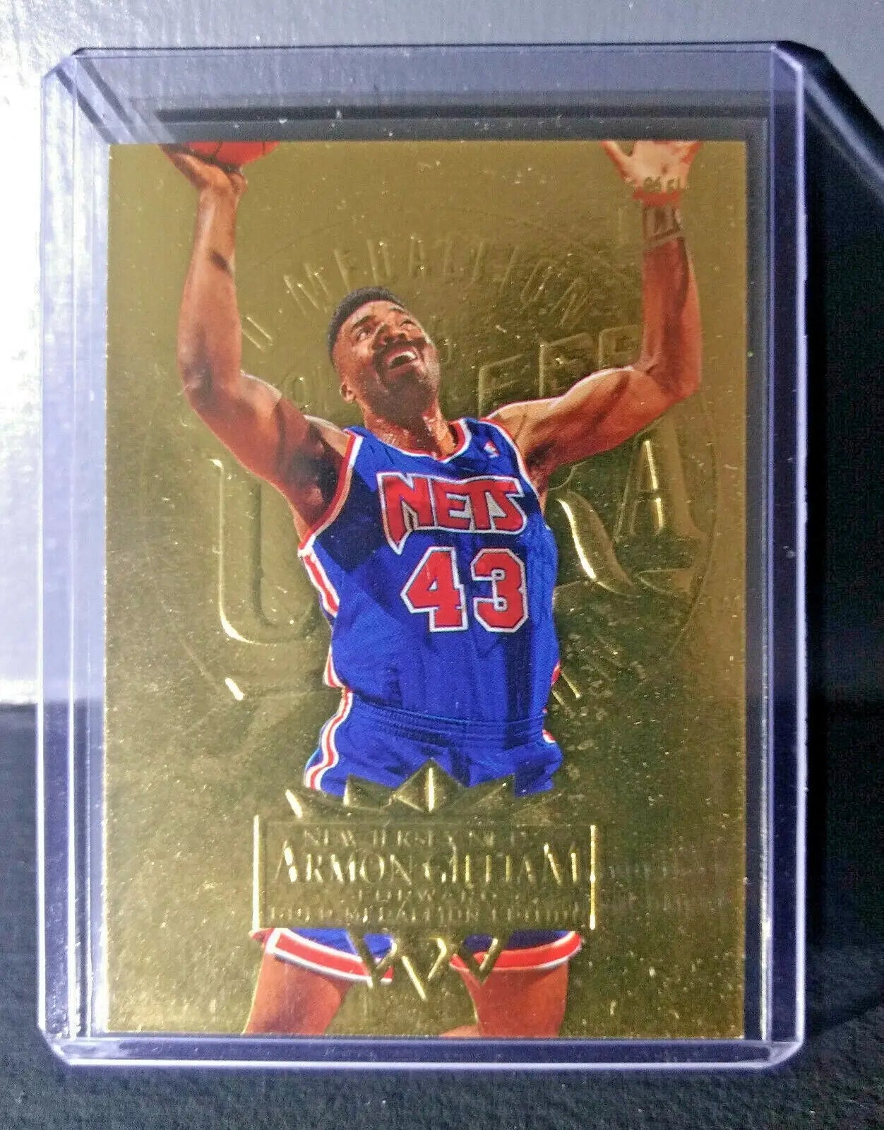 1995-96 Armon Gilliam Fleer Ultra Gold Medallion #114 Basketball Card - Basketball Card Single