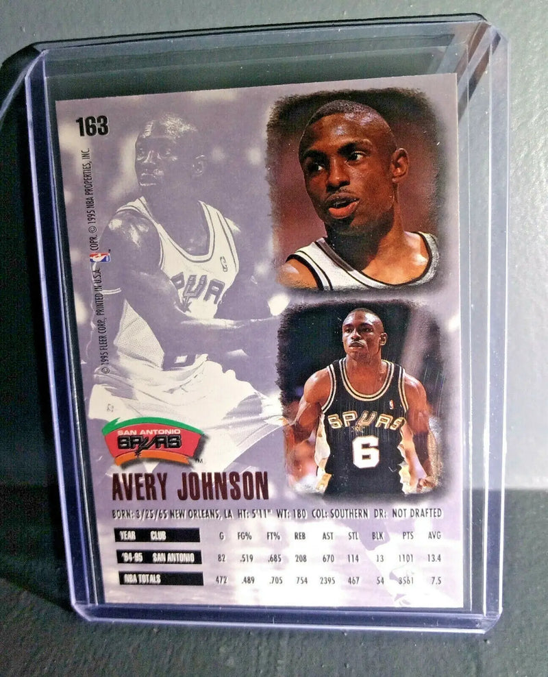 1995-96 Avery Johnson Fleer Ultra #163 Basketball Card