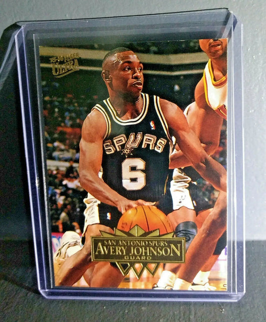 1995-96 Avery Johnson Fleer Ultra #163 Basketball Card - Basketball Card Single