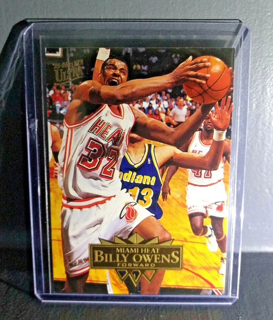 1995-96 Billy Owens Fleer Ultra #96 Basketball Card - Basketball Card Single