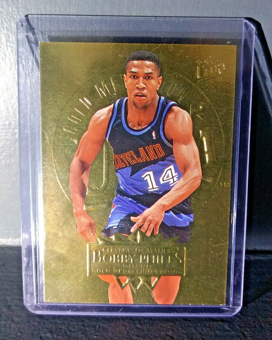 1995-96 Bobby Phills Fleer Ultra Gold Medallion #33 Basketball Card - Basketball Card Single