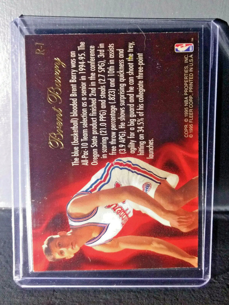 1995-96 Brent Barry Flair Class of ’95 #R-1 Basketball Card