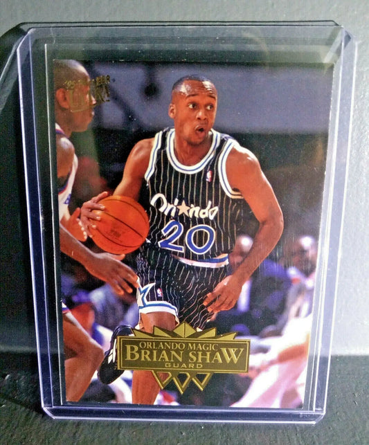 1995-96 Brian Shaw Fleer Ultra #129 Basketball Card - Basketball Card Single