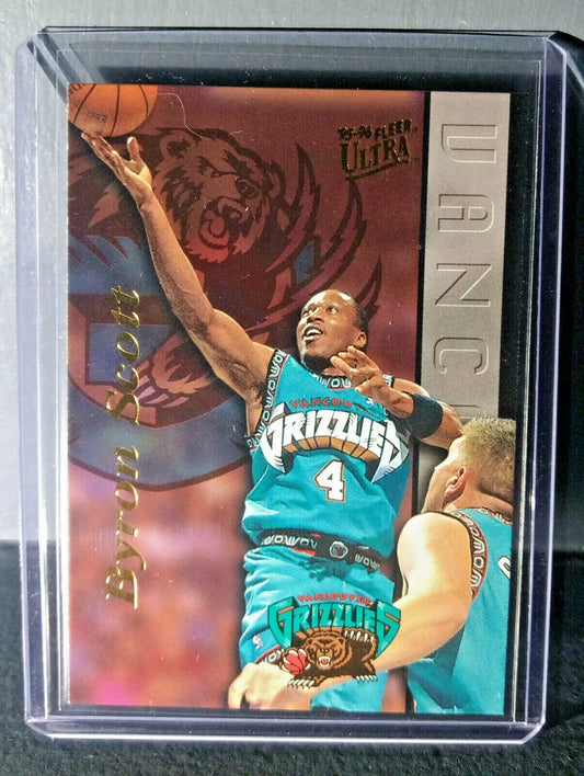 1995-96 Byron Scott Fleer Ultra #262 Grizzlies Expansion Team Basketball Card - Basketball Card Single