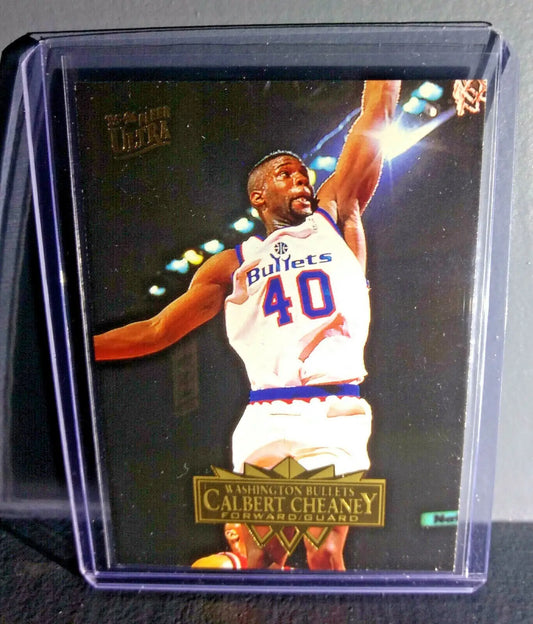 1995-96 Calbert Cheaney Fleer Ultra #191 Basketball Card - Basketball Card Single