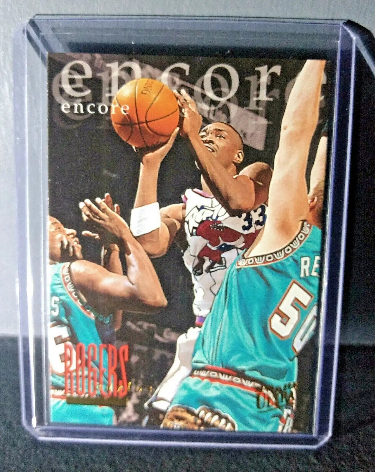 1995-96 Carlos Rogers #338 Ultra Encore Basketball Card - Basketball Card Single