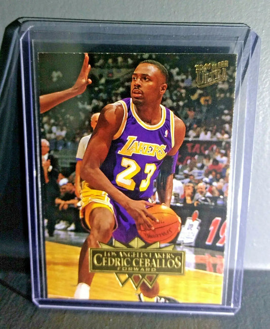 1995-96 Cedric Ceballos Fleer Ultra #87 Basketball Card - Basketball Card Single
